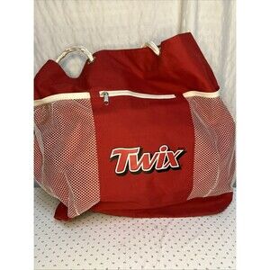 VTG Twix Candy Pro Bag Tote Bag Red